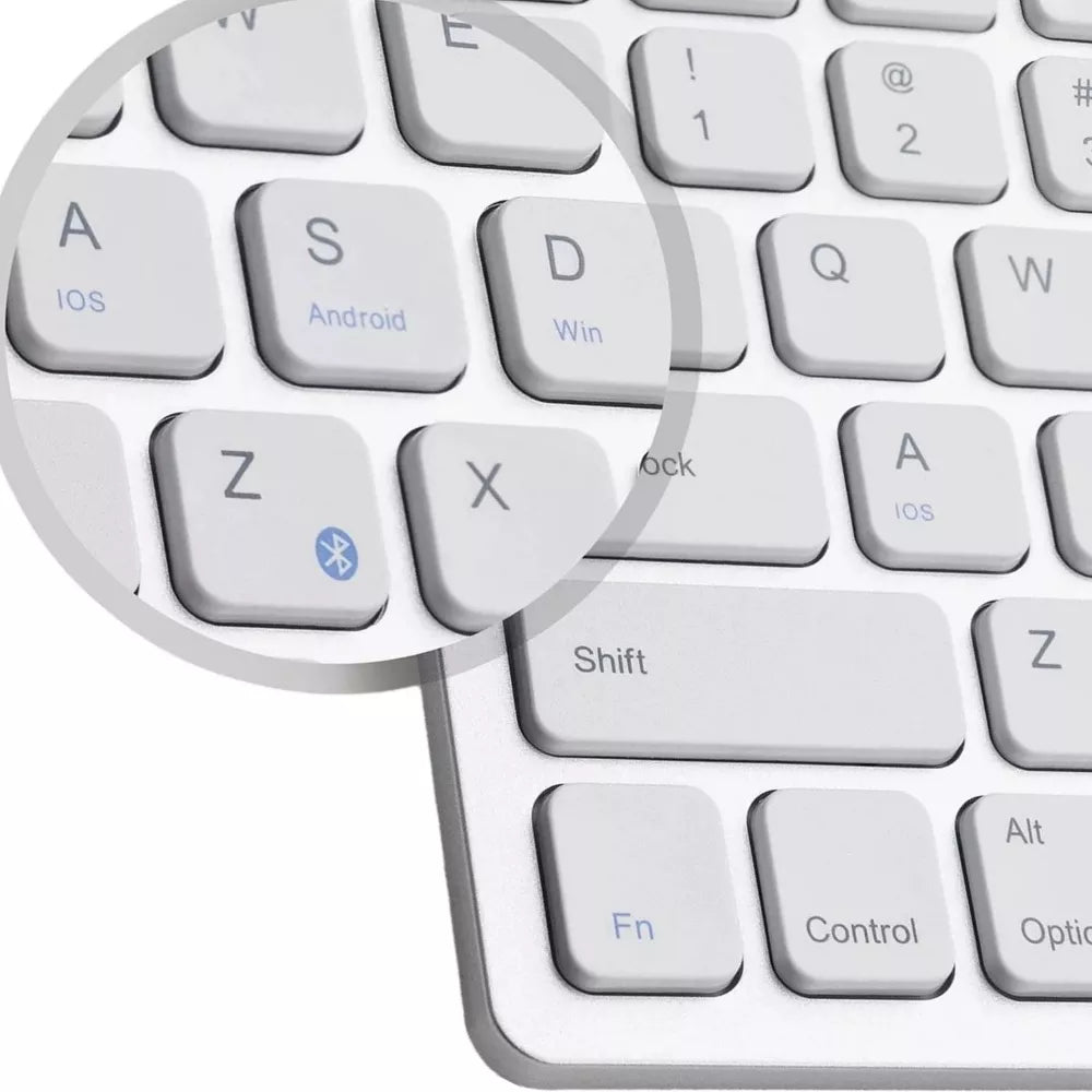 Ultra Slim Portable Bluetooth Wireless Keyboard