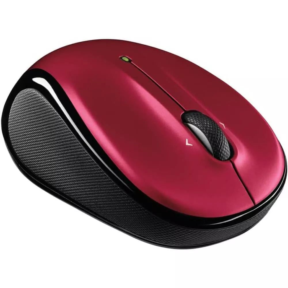 Compact Ambidextrous RF Wireless Optical Mouse with Precise Scroll